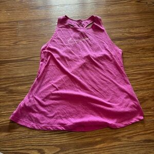Nike Pink Racerback Workout Tank Top